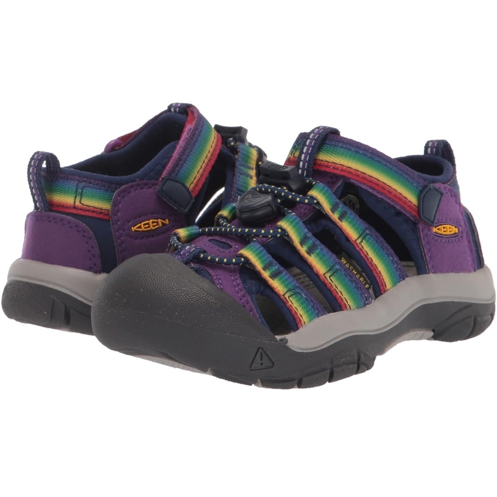NEW IN BOX KEEN Kids' Purple Rainbow Sandals